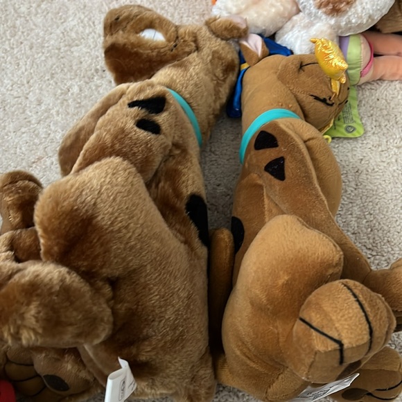 Set of 2 Scooby Doo Stuffed Toy - New - Picture 5 of 10